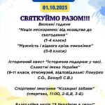 День захисників і захисниць України — 1 жовтня 2025